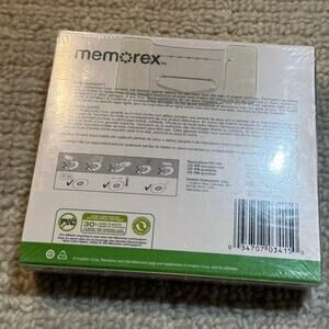 Memorex CD-RW High Speed 12X 700MB 80min Blank Discs 5-Pack Brand New Sealed